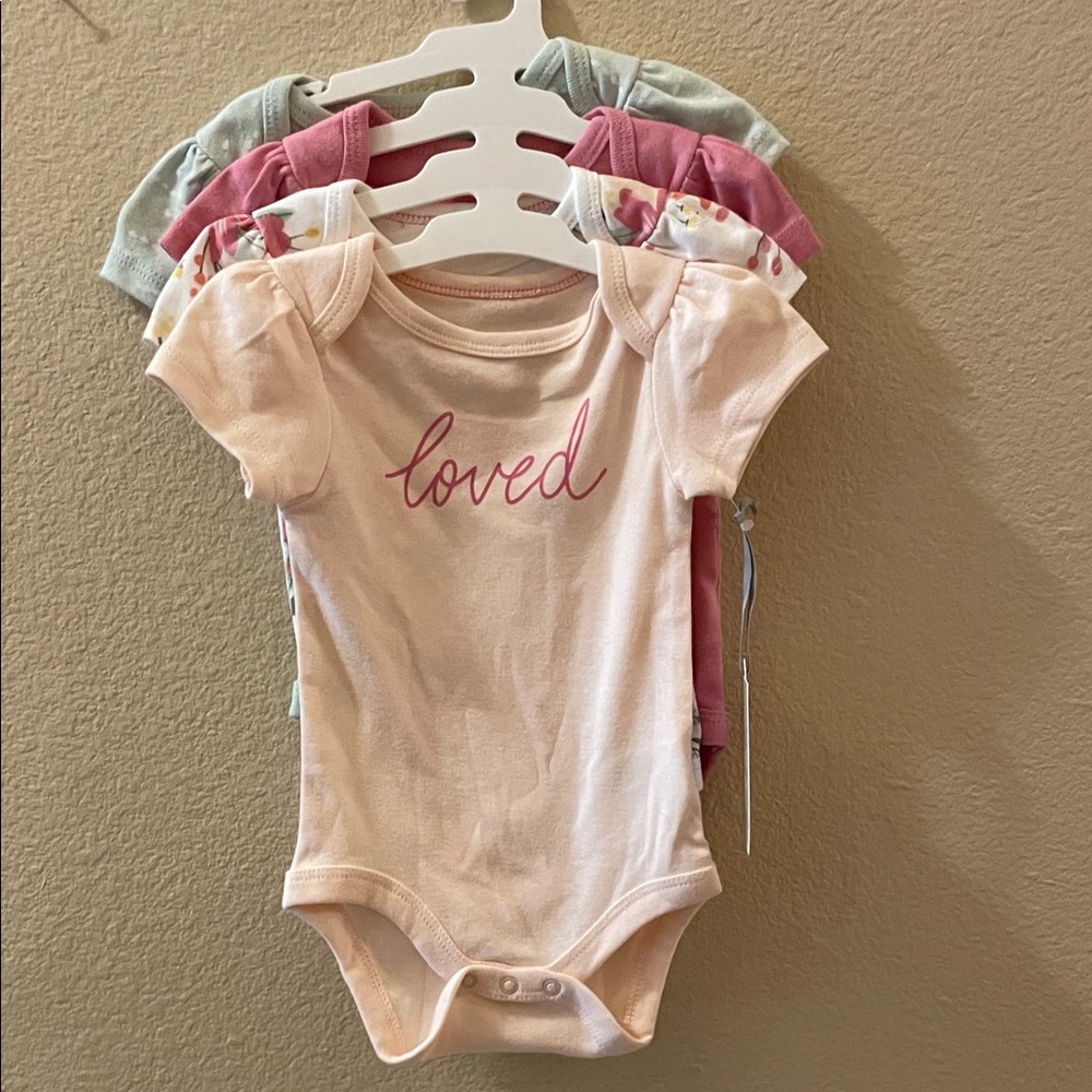 Cloud Island 4 piece onesies